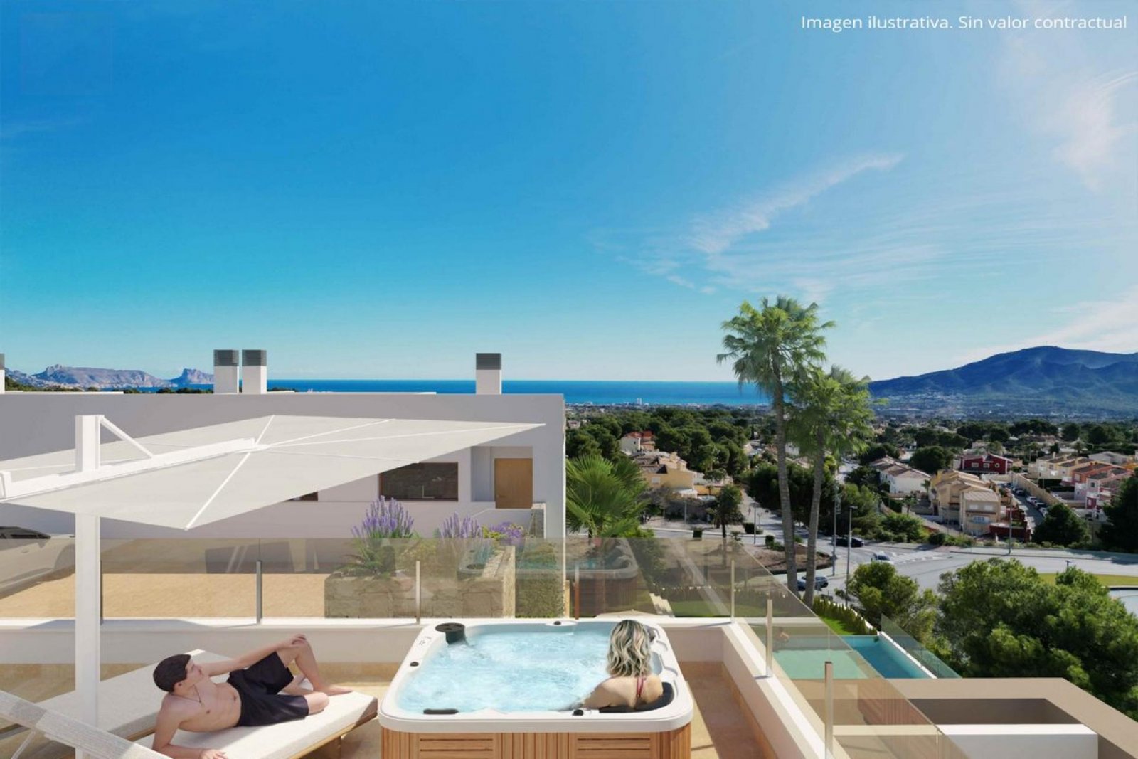 <p>Villa provided with 4 Bedrooms and 3 Bathrooms, communal swimming pool and multiple parking spaces. </p>