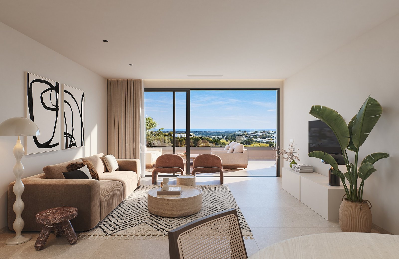 <p>Apartments - solarium provided with 3 Bedrooms and 2 Bathrooms, communal swimming pool and underground parking space with storage room. </p><p>T...