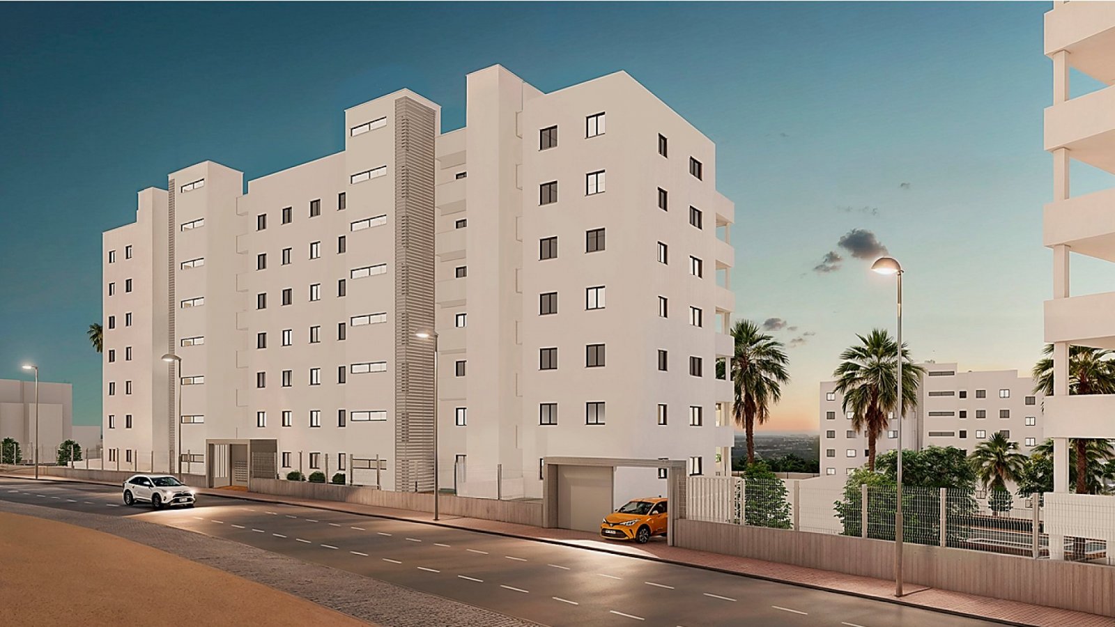 <p>Apartment with terrace provided with 2 Bedrooms and 2 Bathrooms, communal swimming pool and underground parking space with storage room. </p><p>...