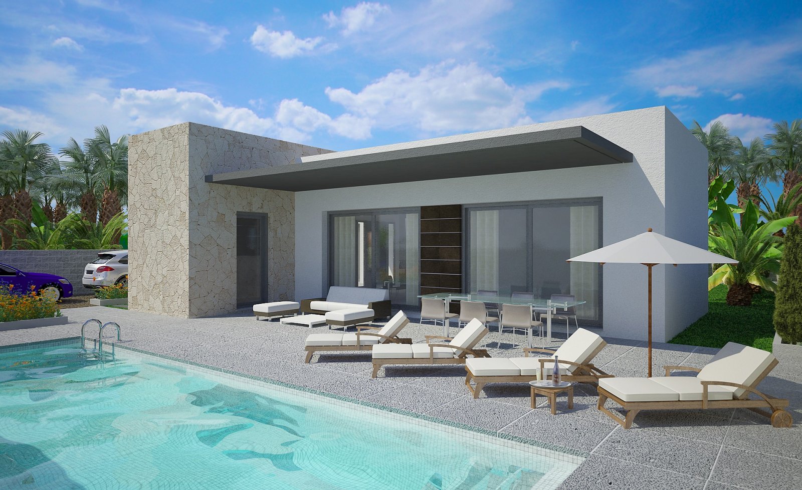 Benijòfar: <p>Villa provided with 3 Bedrooms and 3 Bathrooms, private swimming pool and parking space on own plot. </p> 