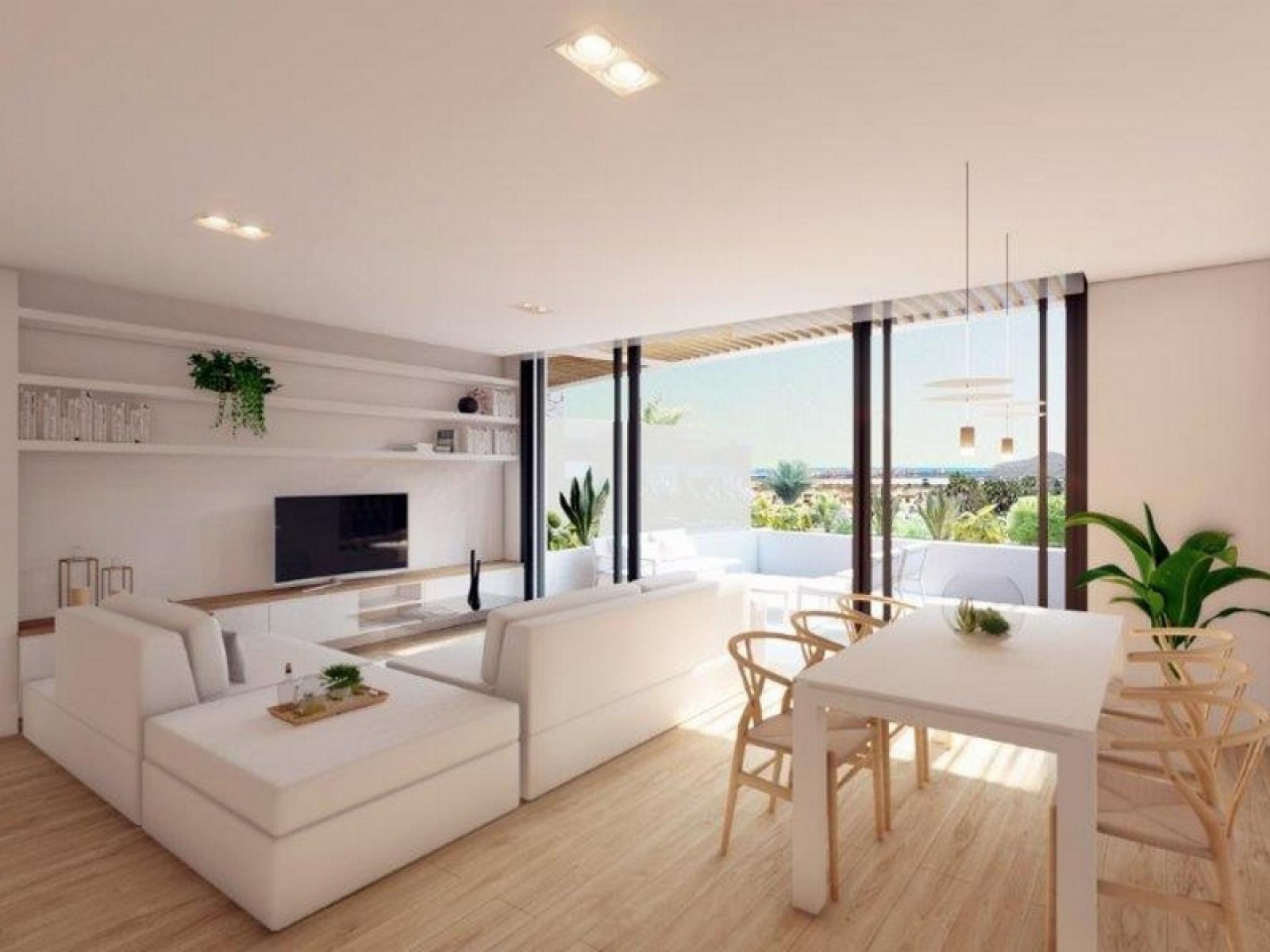 <p>Apartment with terrace provided with 2 Bedrooms and 2 Bathrooms, communal swimming pool and underground parking space. </p>
