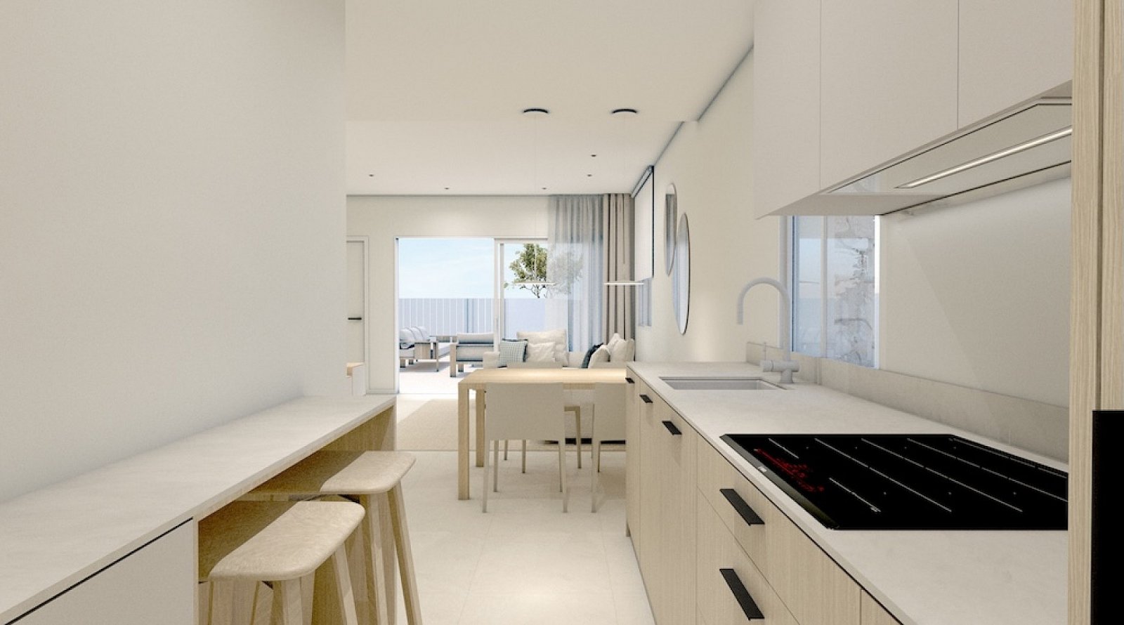 <p>Villa provided with 3 Bedrooms and 2 Bathrooms, communal swimming pool and parking space on own plot. </p><p>Newly built bungalow apartments and...