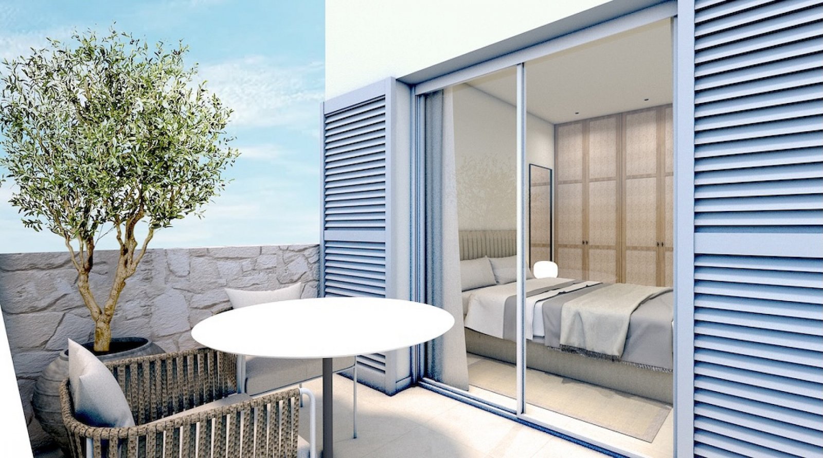 <p>Villa provided with 3 Bedrooms and 2 Bathrooms, communal swimming pool and parking space on own plot. </p><p>Newly built bungalow apartments and...