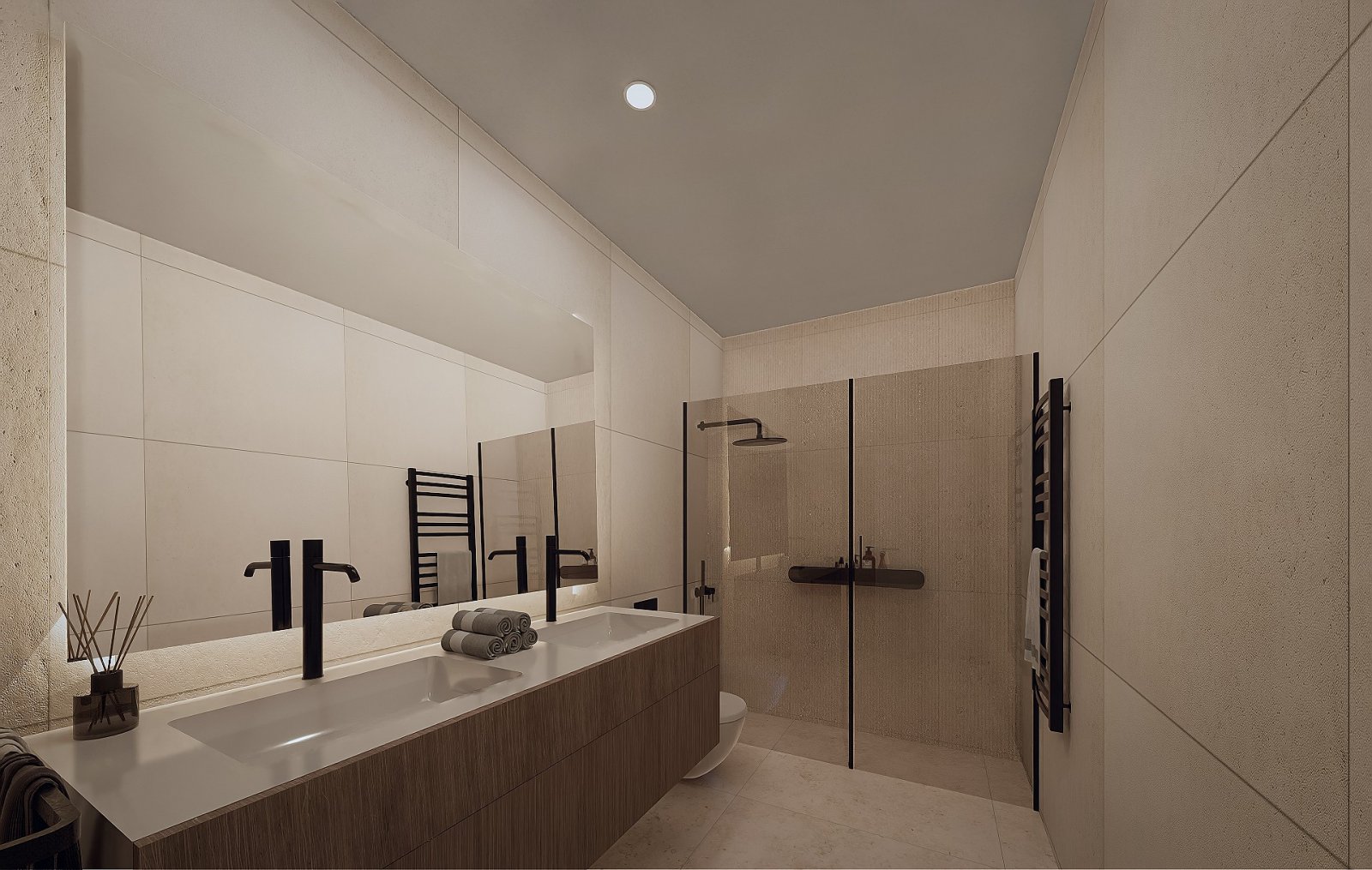 <p>Apartment with terrace provided with 3 Bedrooms and 2 Bathrooms, infinity swimming pool and optional underground parking & storage room. </p><p>...