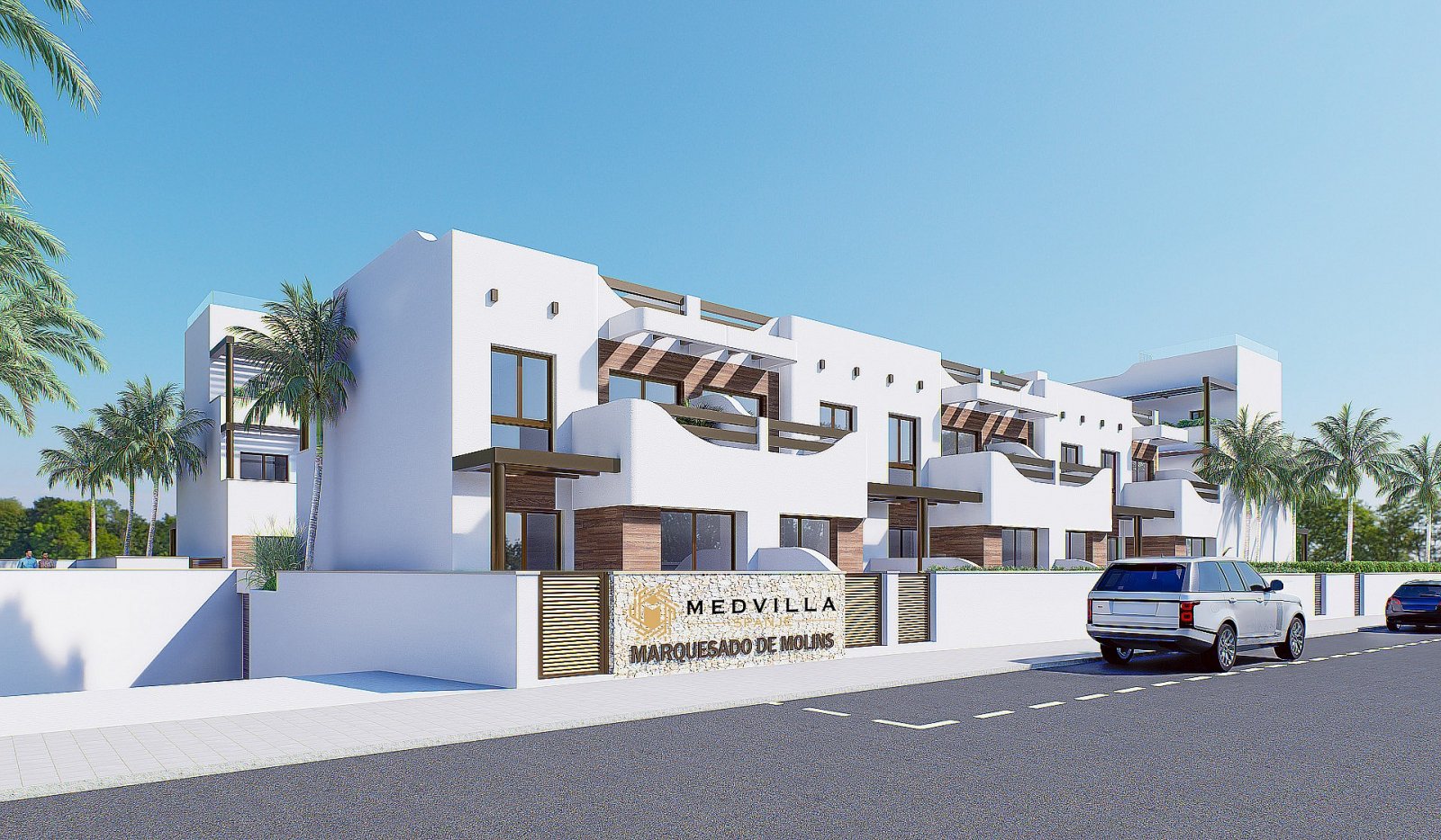 <p>Apartments - solarium provided with 2 Bedrooms and 2 Bathrooms, communal swimming pool and underground parking space. </p><p>This new constructi...