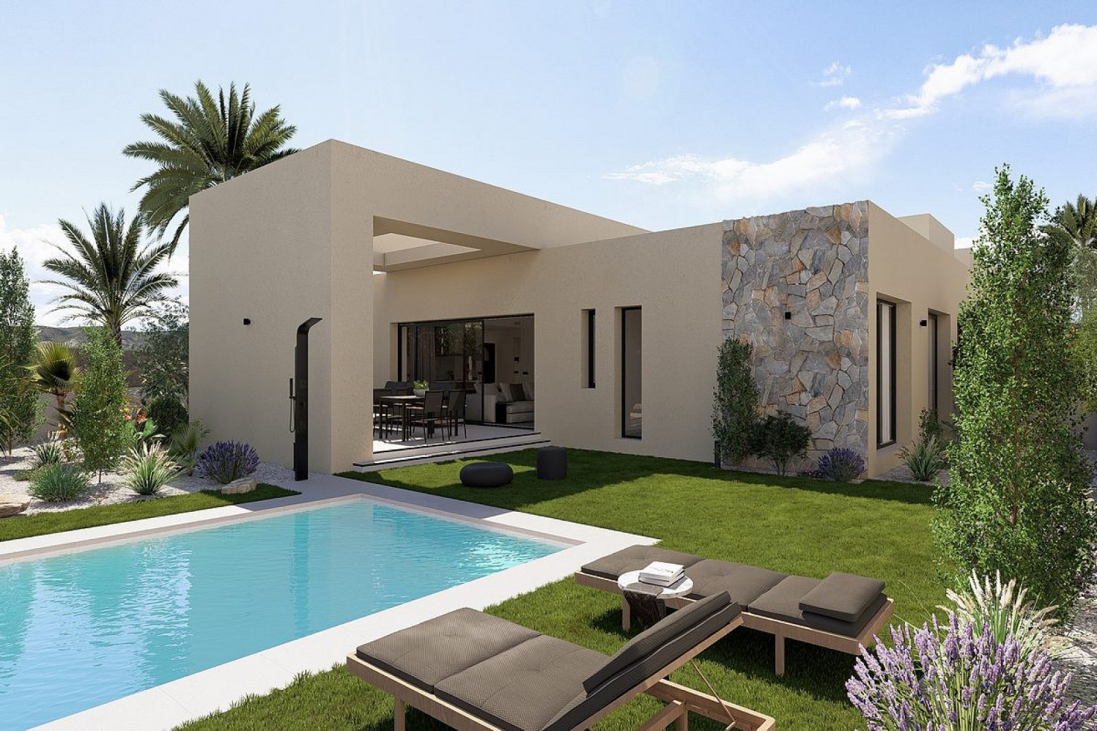 Stilvolle Villa mit privatem Pool und Außenküche