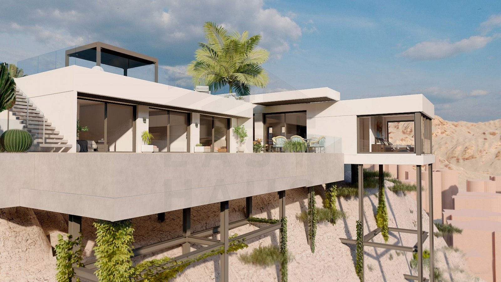 <p>Villa provided with 3 Bedrooms and 3 Bathrooms, heated swimming pool and parking space on own plot. </p><p>Located on the second line of the pre...