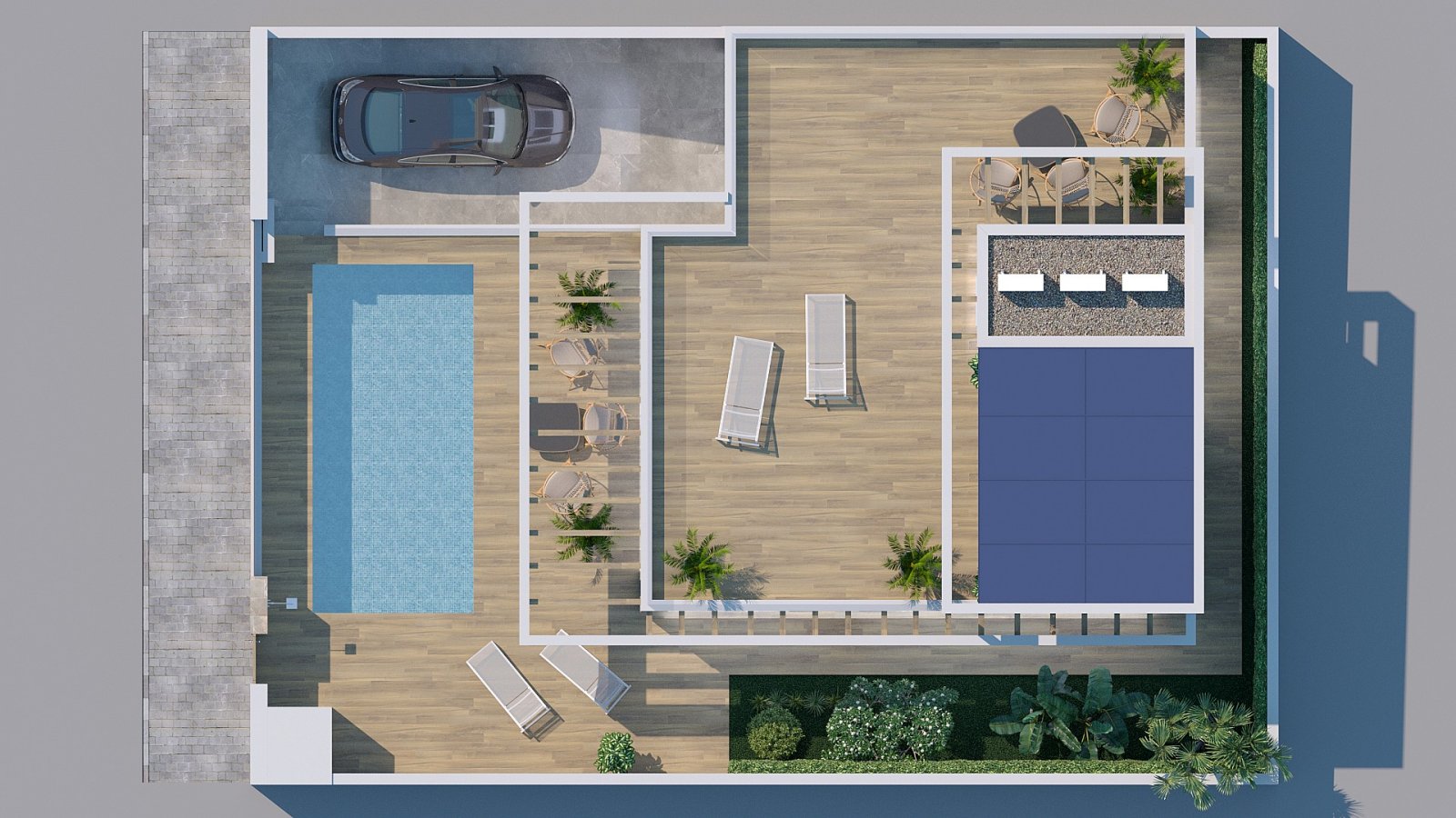 <p>Villa provided with 3 Bedrooms and 2 Bathrooms, private swimming pool and parking space on own plot. </p><p>This exclusive villa project is loca...