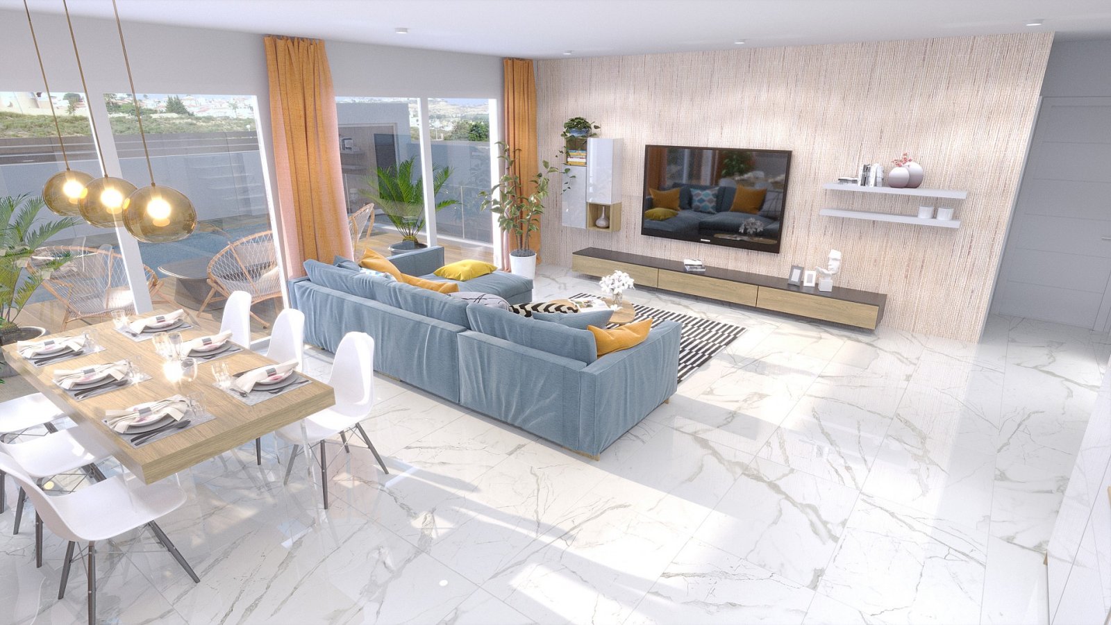 <p>Villa provided with 3 Bedrooms and 2 Bathrooms, private swimming pool and parking space on own plot. </p><p>This exclusive villa project is loca...