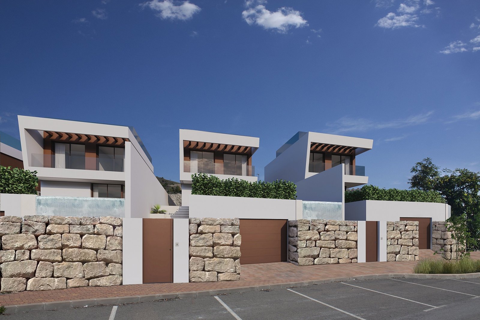 <p>Villa provided with 3 Bedrooms and 4 Bathrooms, private swimming pool and parking space on own plot. </p><p>Homes that perfectly combine the int...