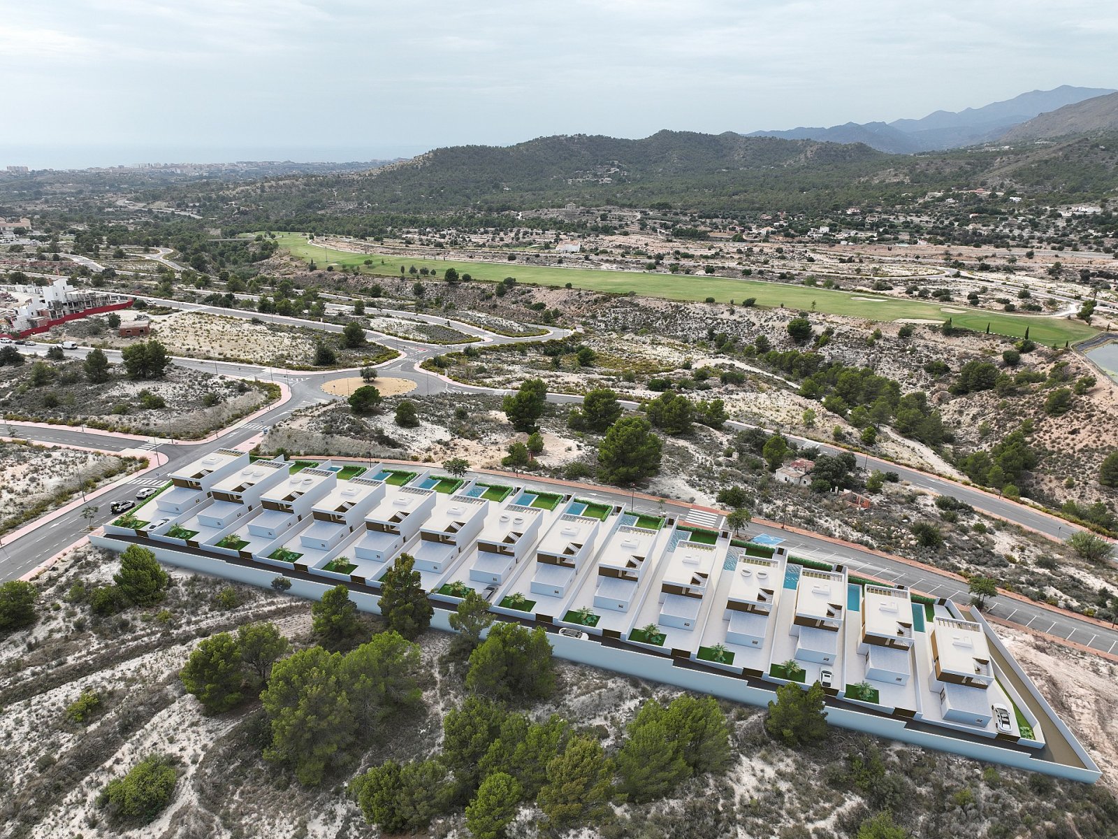 <p>Villa provided with 3 Bedrooms and 4 Bathrooms, private swimming pool and parking space on own plot. </p><p>Homes that perfectly combine the int...