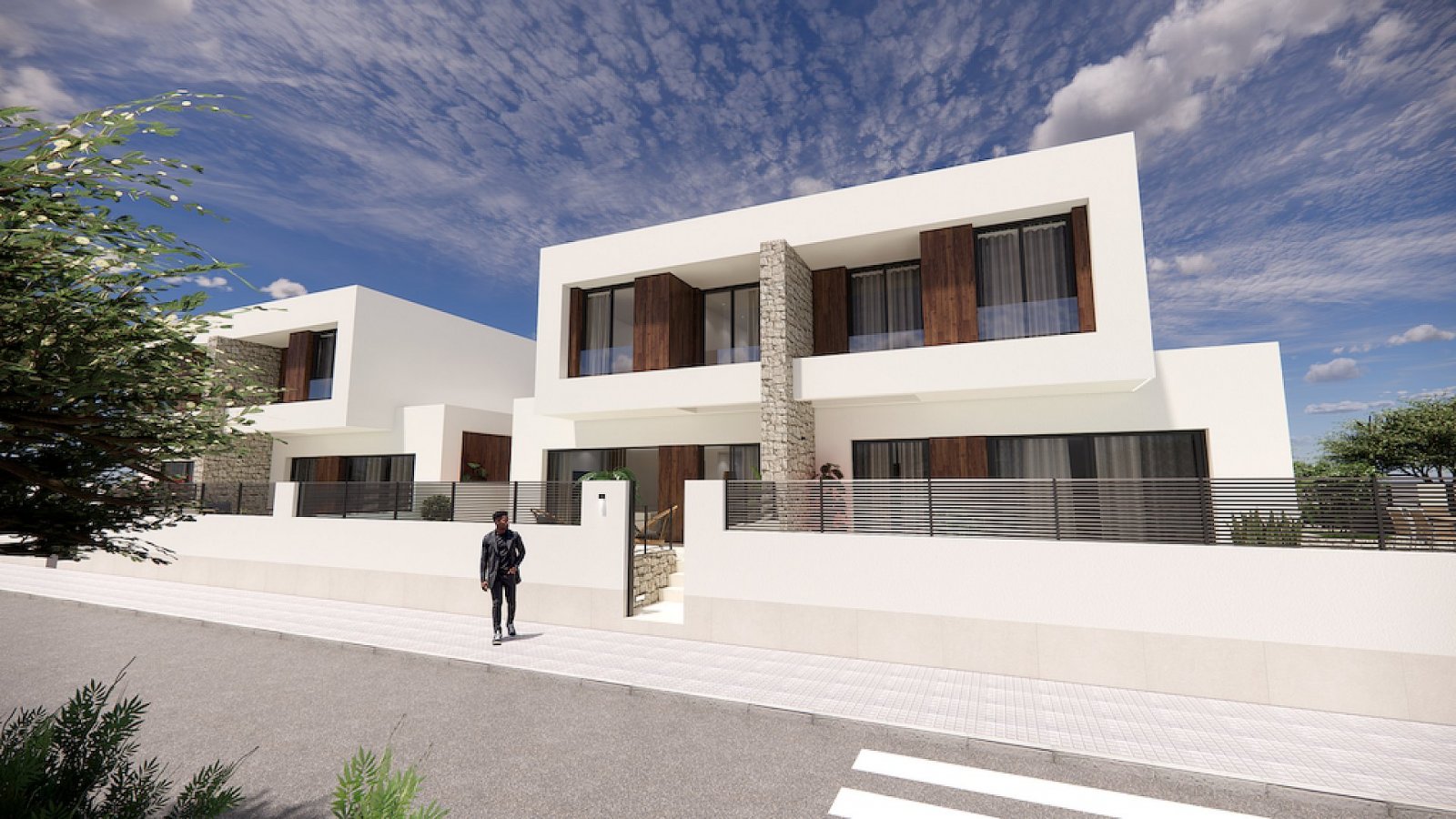 <p>Terraced villa provided with 3 Bedrooms and 3 Bathrooms, private swimming pool and parking space on own plot. </p><p>Small-scale complex with 8 ...