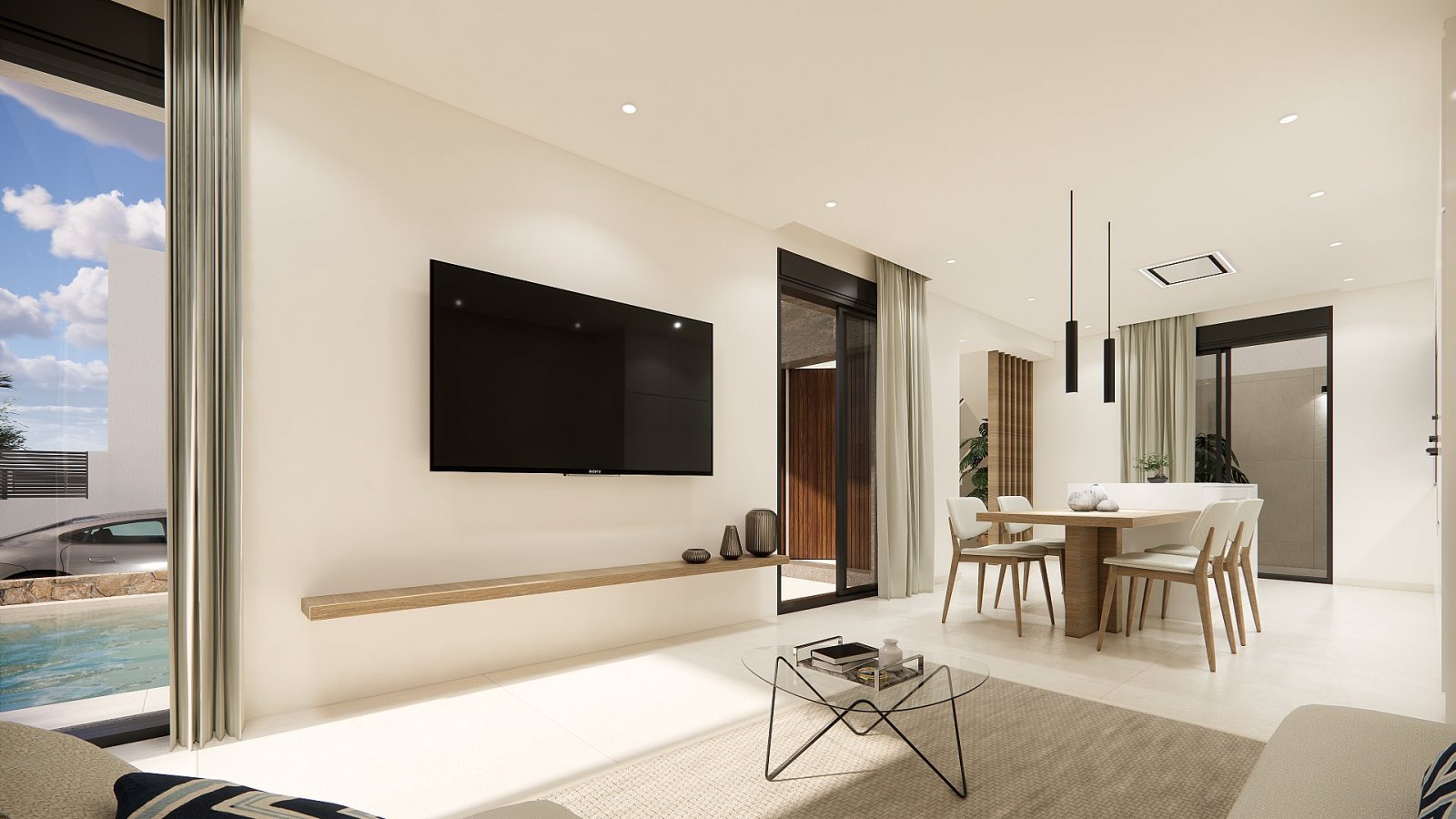 <p>Terraced villa provided with 3 Bedrooms and 3 Bathrooms, private swimming pool and parking space on own plot. </p><p>Located in charming Dolores...