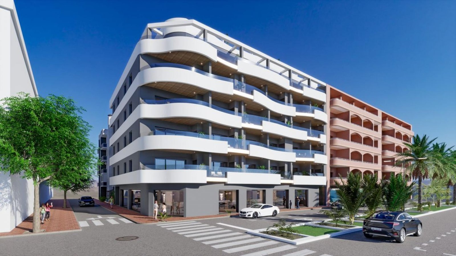 <p>Apartment with terrace provided with 2 Bedrooms and 2 Bathrooms, communal swimming pool and private garage. </p><p>Complex with a total of 34 ap...