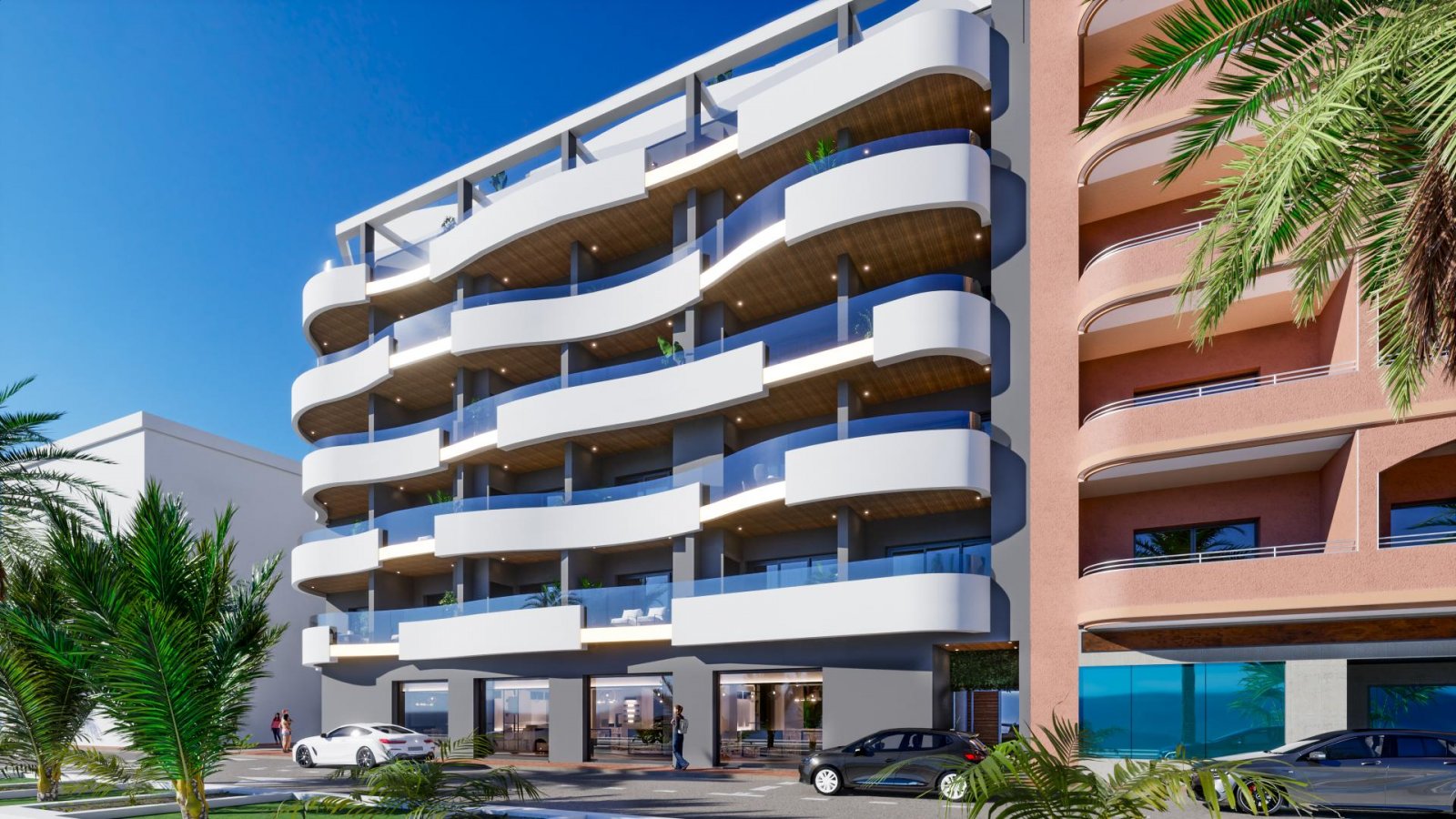 <p>Apartment with terrace provided with 2 Bedrooms and 2 Bathrooms, communal swimming pool and private garage. </p><p>Complex with a total of 34 ap...