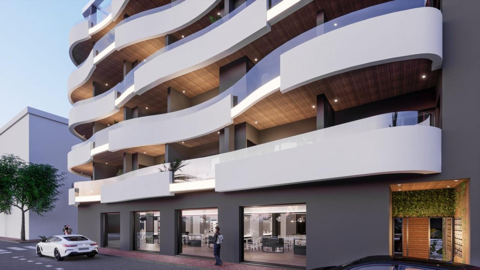 <p>Apartment with terrace provided with 2 Bedrooms and 2 Bathrooms, communal swimming pool and private garage. </p><p>Complex with a total of 34 ap...