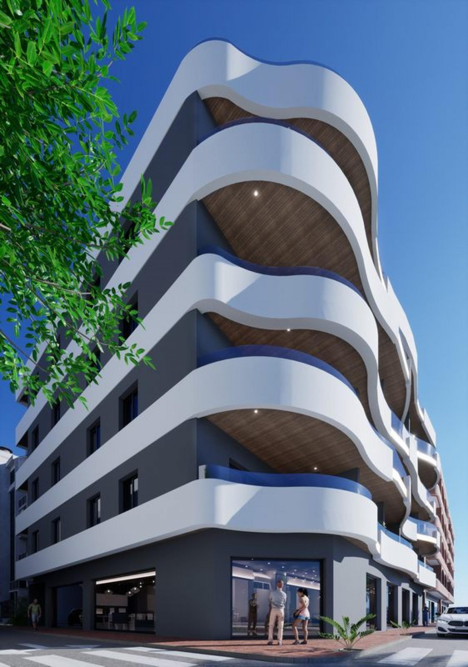 <p>Apartment with terrace provided with 2 Bedrooms and 2 Bathrooms, communal swimming pool and private garage. </p><p>Complex with a total of 34 ap...