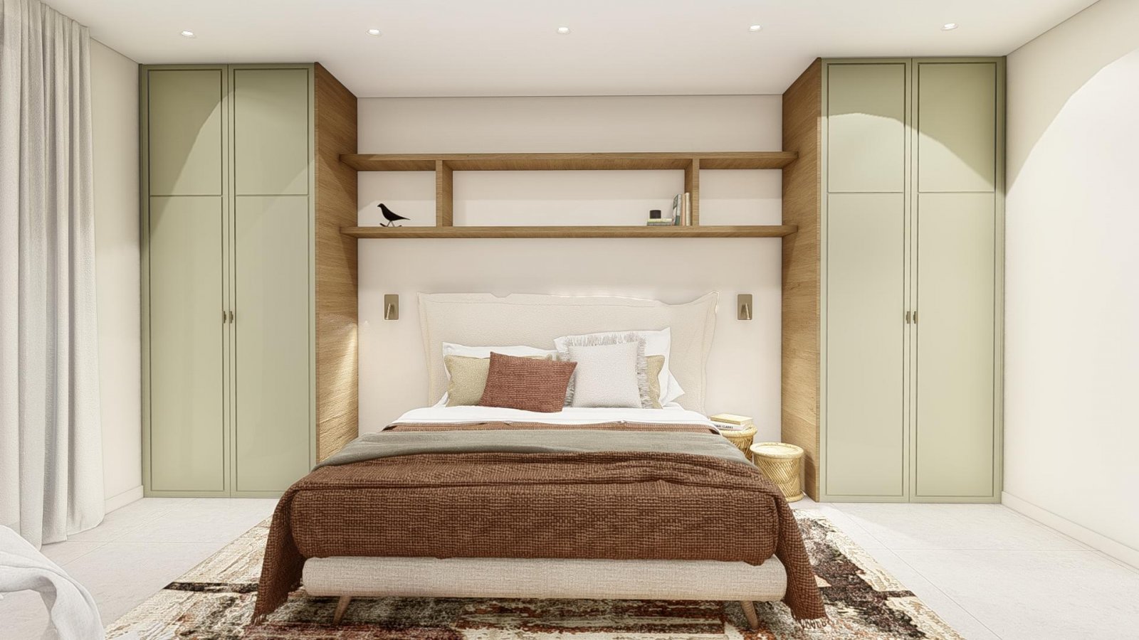 <p>Villa provided with 4 Bedrooms and 3 Bathrooms, private swimming pool and underground parking space with storage room. </p><p>Skyline V villas i...