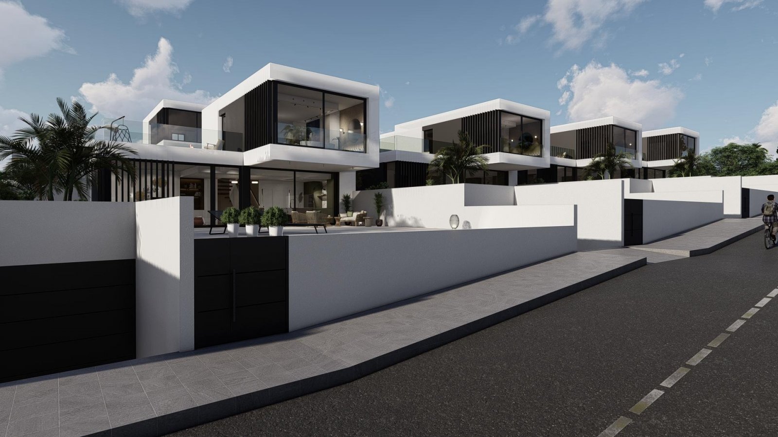 <p>Villa provided with 4 Bedrooms and 3 Bathrooms, private swimming pool and underground parking space with storage room. </p><p>Skyline V villas i...