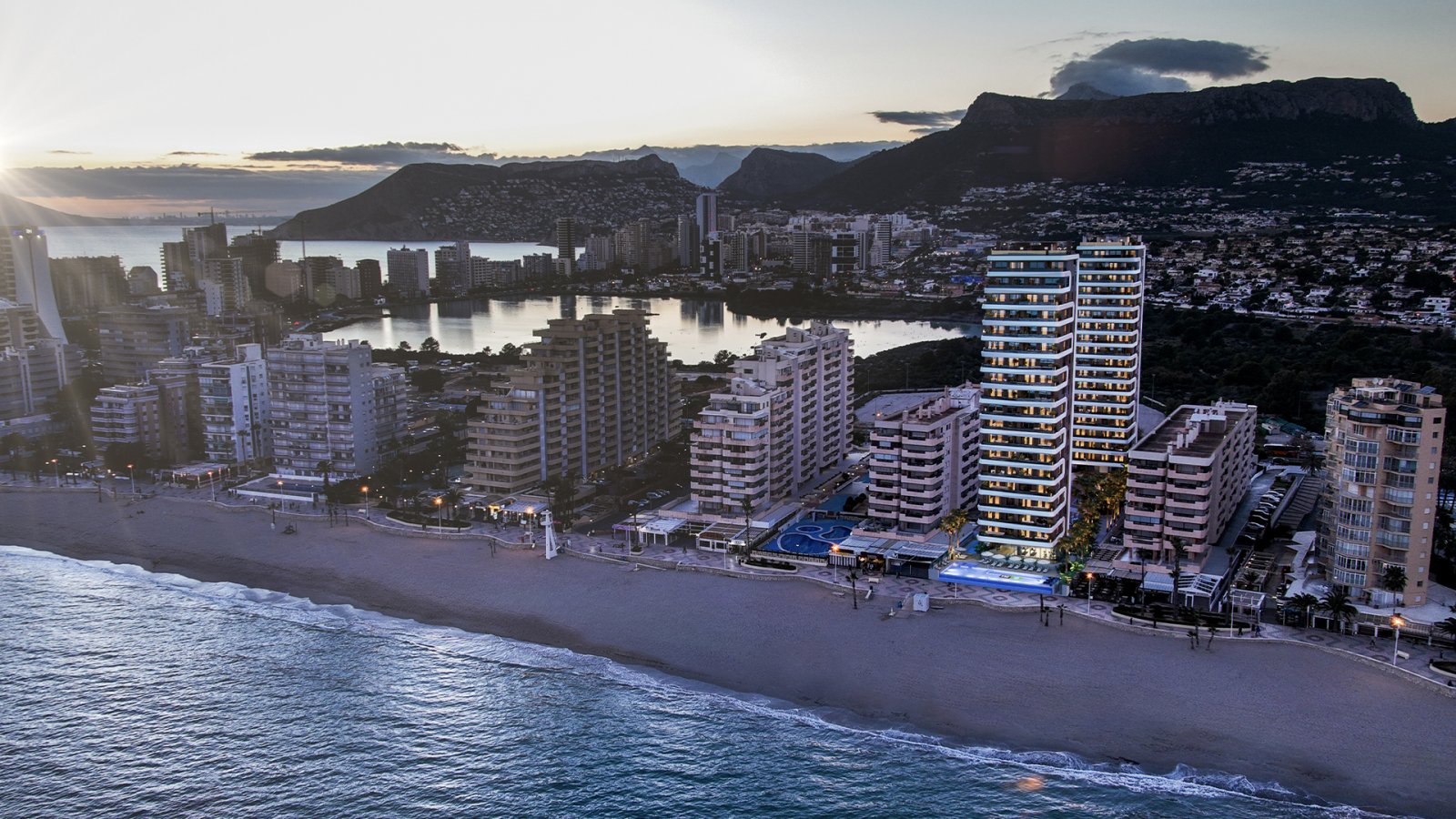 Strandnahe Apartments mit Resort-Charakter und Spa
