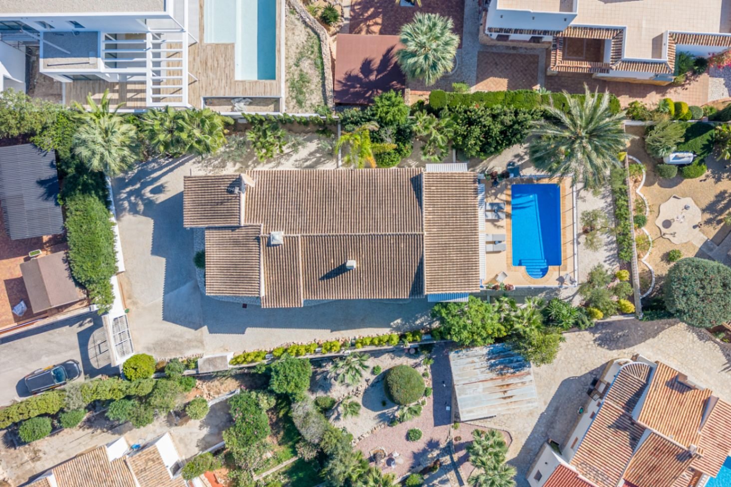 Mediterrane Luxusvilla mit spektakulärem Meerblick