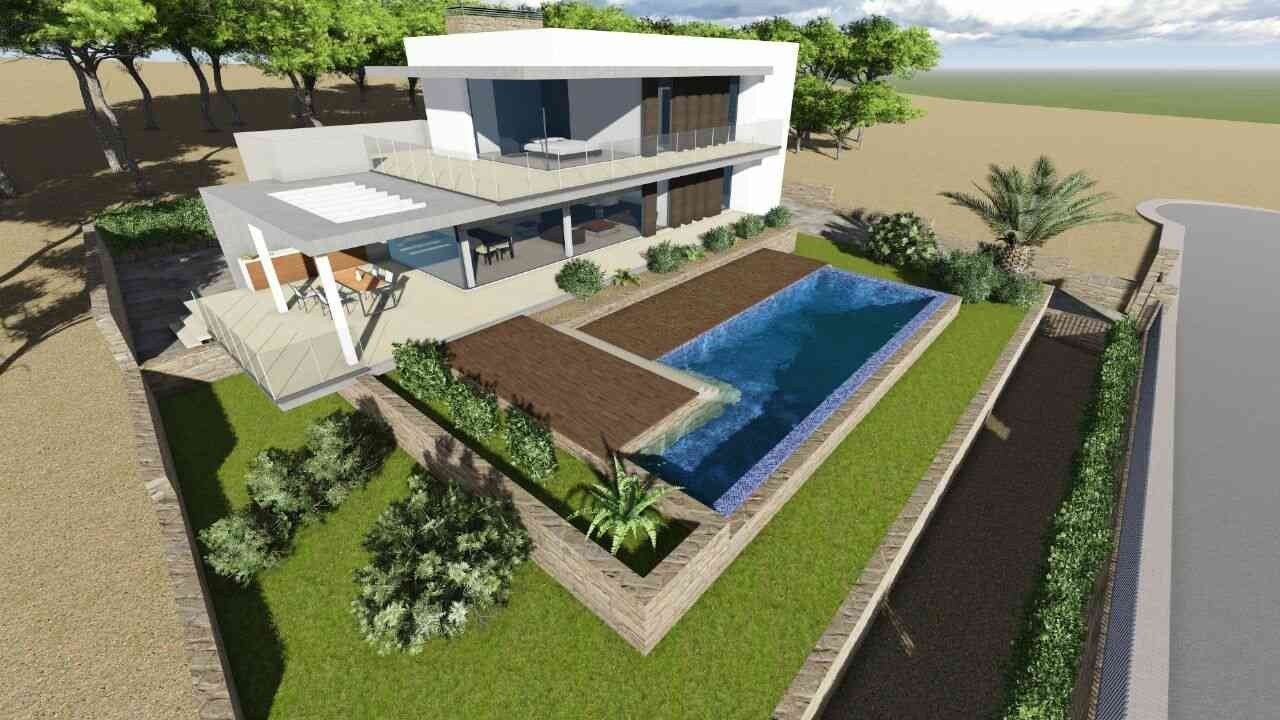 Quality new build villa in Moraira for sale.Project for a high quality new build detached villa in Moraira. Situated in the sought after area of...