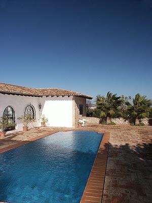 Beautiful old but completely and tastefully refurbished stone finca with lots of charme for sale in Benissa, 2 houses on a very big plot with two s...