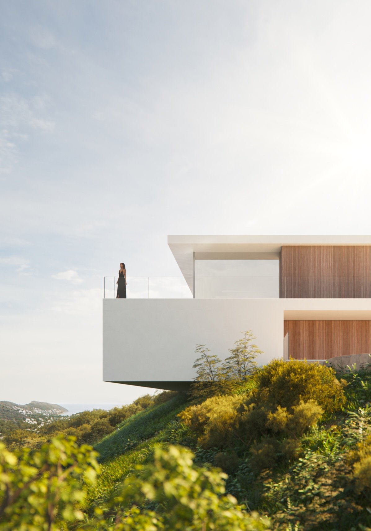 Imposing luxury new build villa in Moraira. Double sized plot of more then 1.800 sqm in the desired are of el Portet/Verde Pino, close to Moraira c...