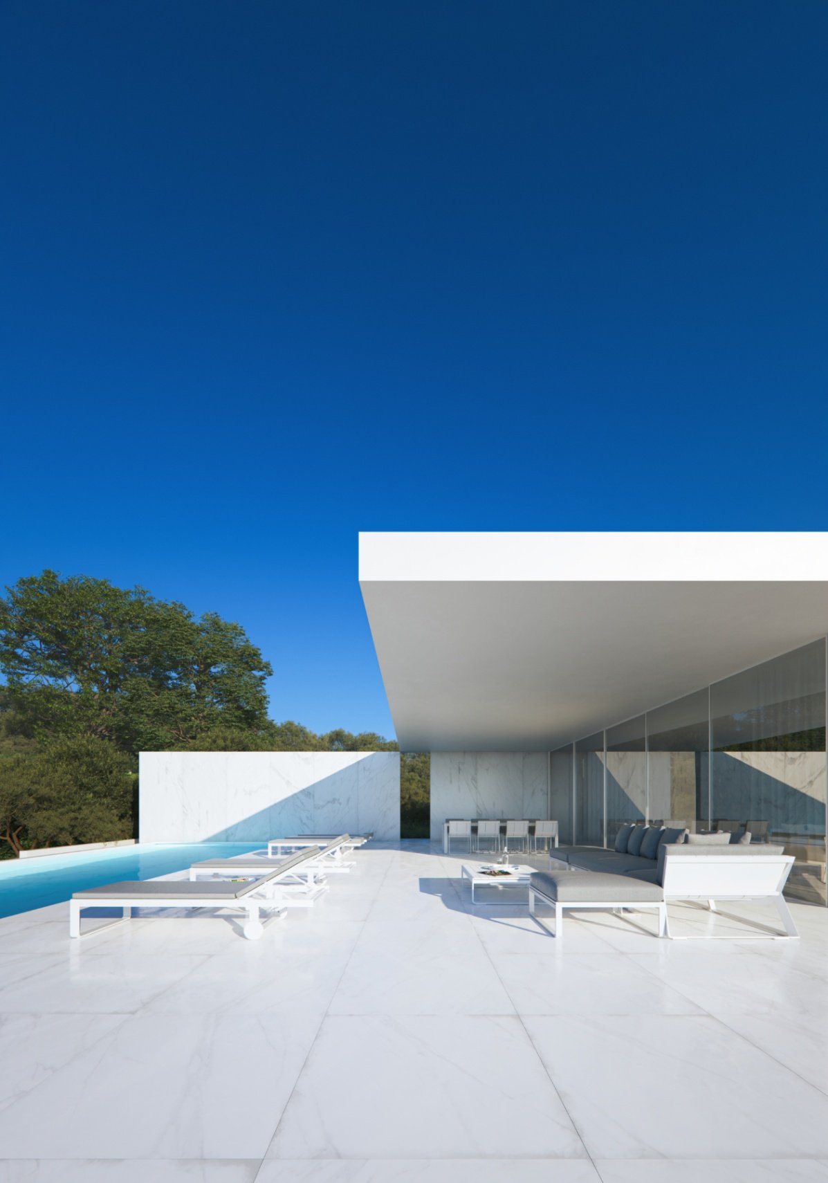Imposing luxury new build villa in Moraira. Double sized plot of more then 1.800 sqm in the desired are of el Portet/Verde Pino, close to Moraira c...