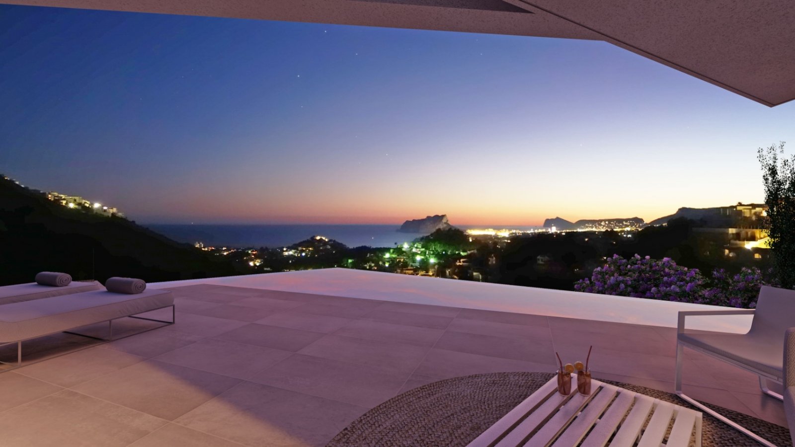 Promotion of 16 modern villas with sea views and fabulous open views of the mountain/valley. Enjoy a panoramic view of the sea towards Calpe with t...