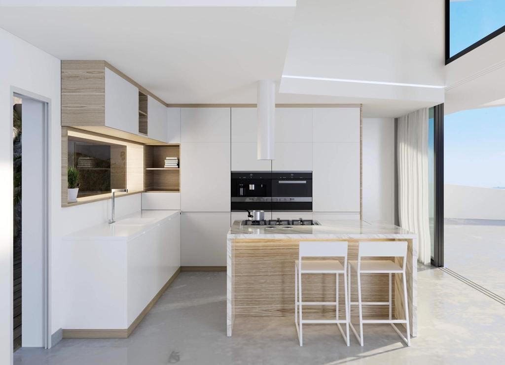 Promotion of 16 modern villas with sea views and fabulous open views of the mountain/valley. Enjoy a panoramic view of the sea towards Calpe with t...