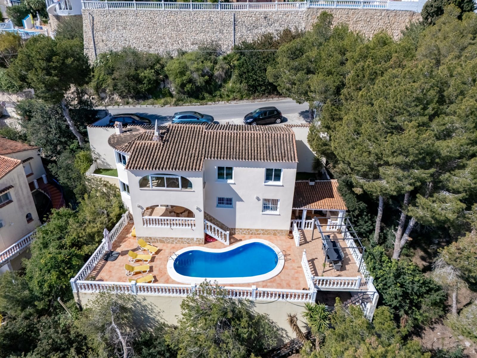 Benissa: Mediterrane Villa mit traumhaftem Meerblick 