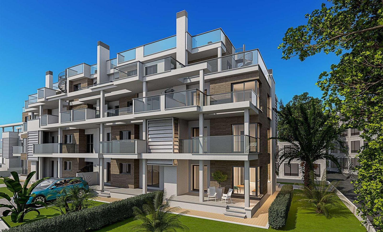 Exklusive Apartments mit Pool in Meeresnähe
