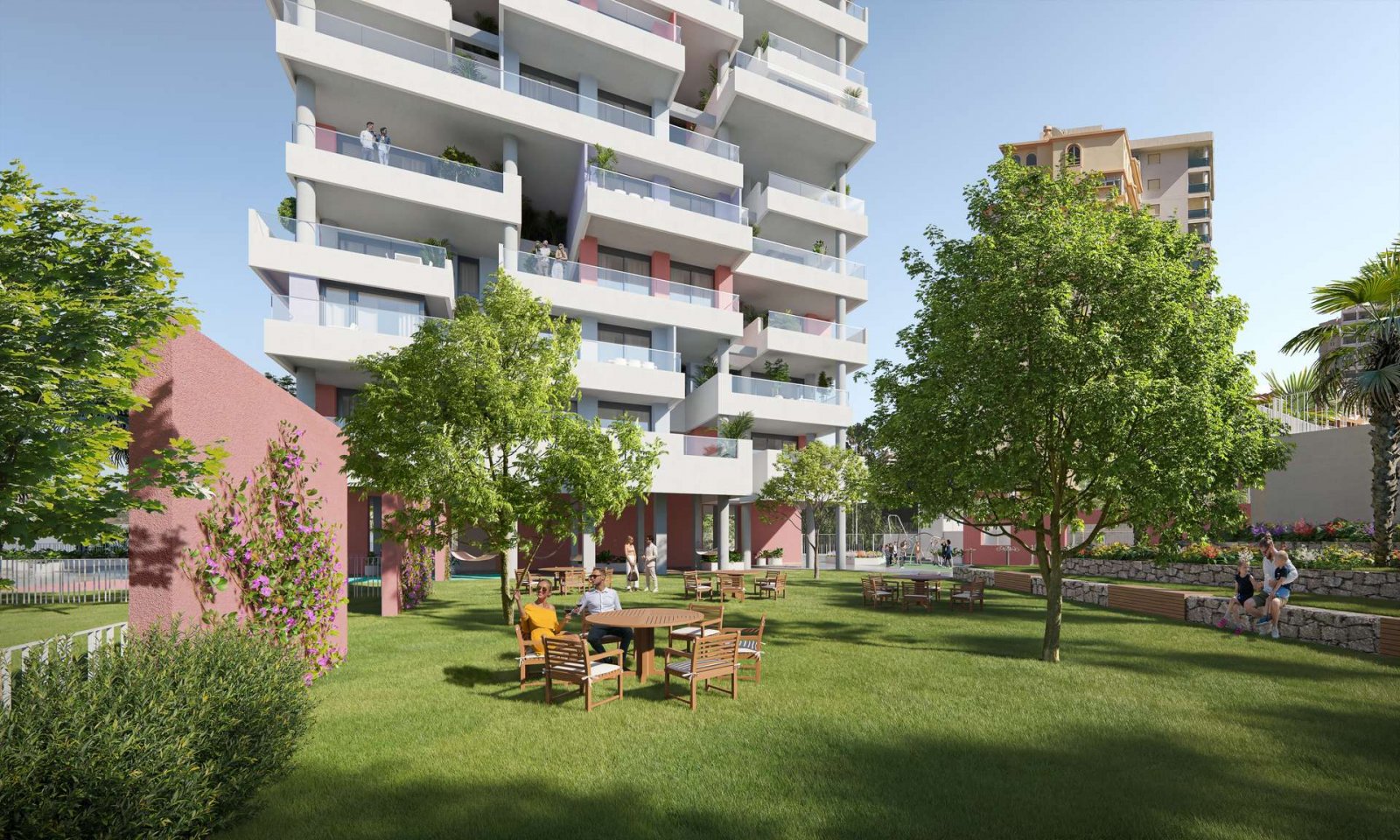 Exklusives Penthouse mit Blick auf das Meer