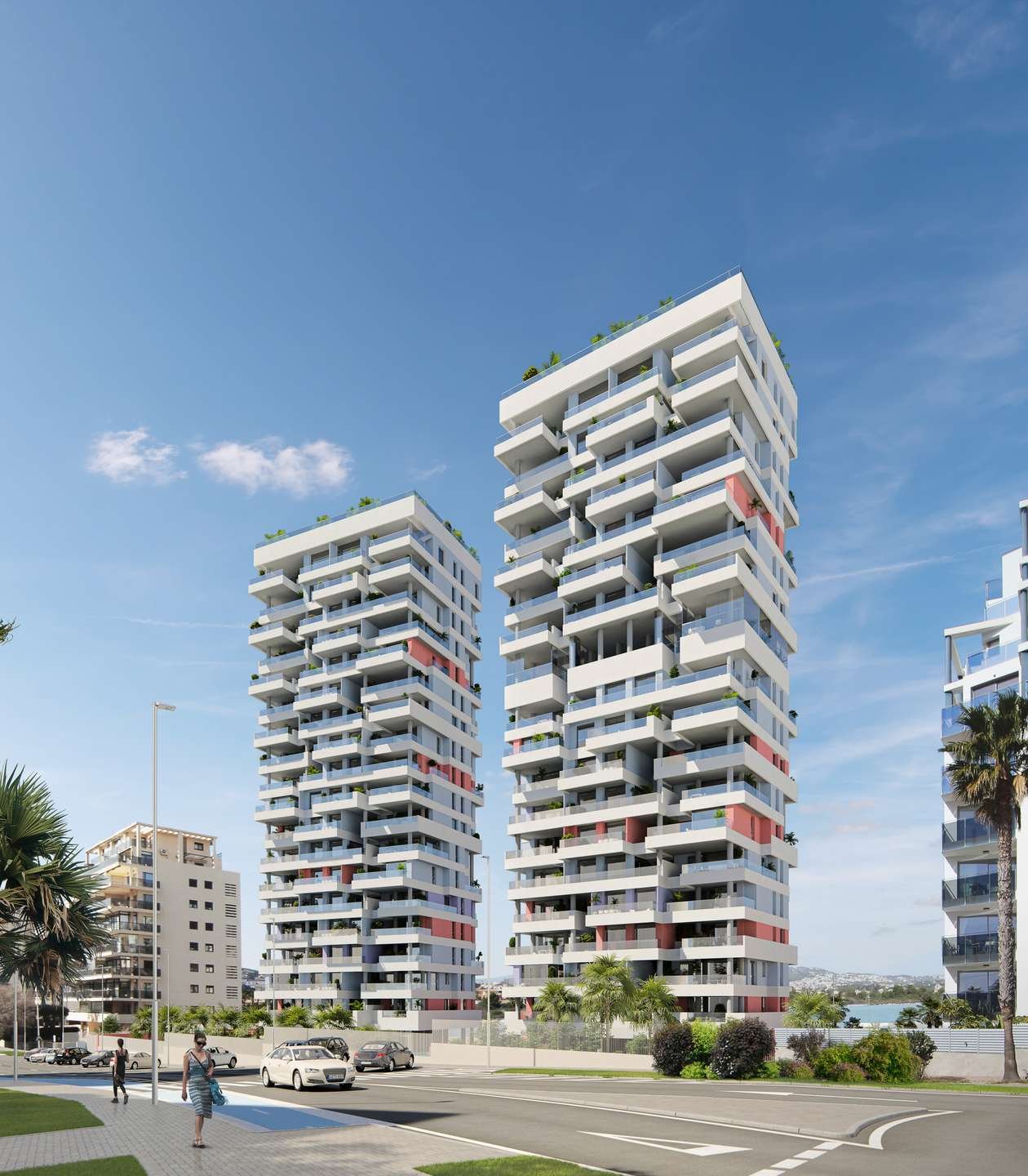 Exklusives Penthouse mit Blick auf das Meer