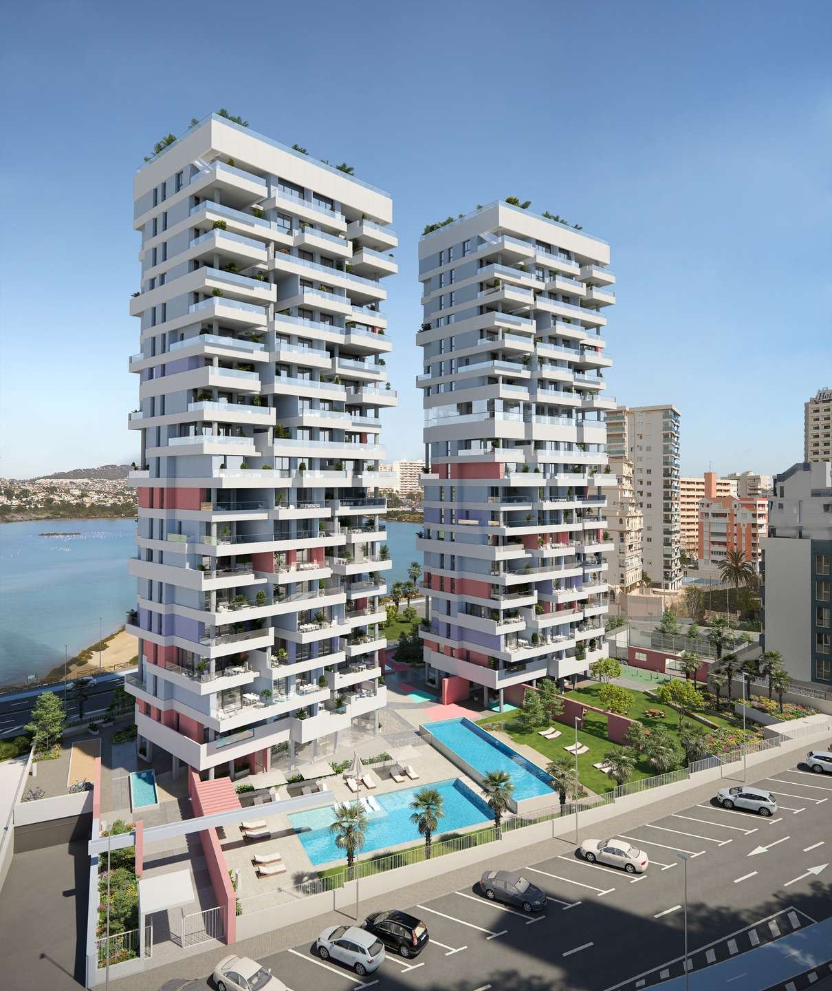 Exklusives Penthouse mit Blick auf das Meer