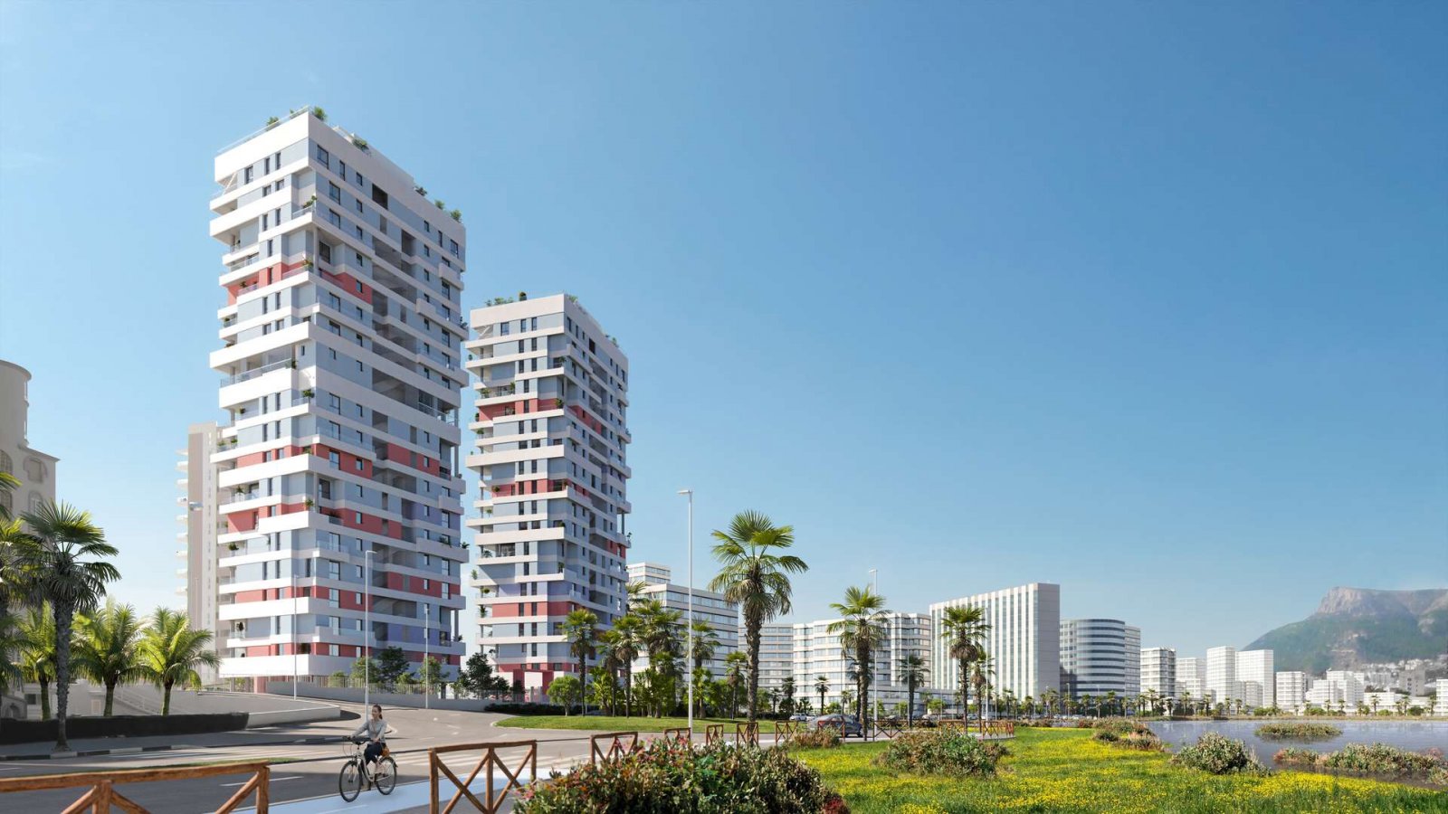 Exklusives Penthouse mit Blick auf das Meer