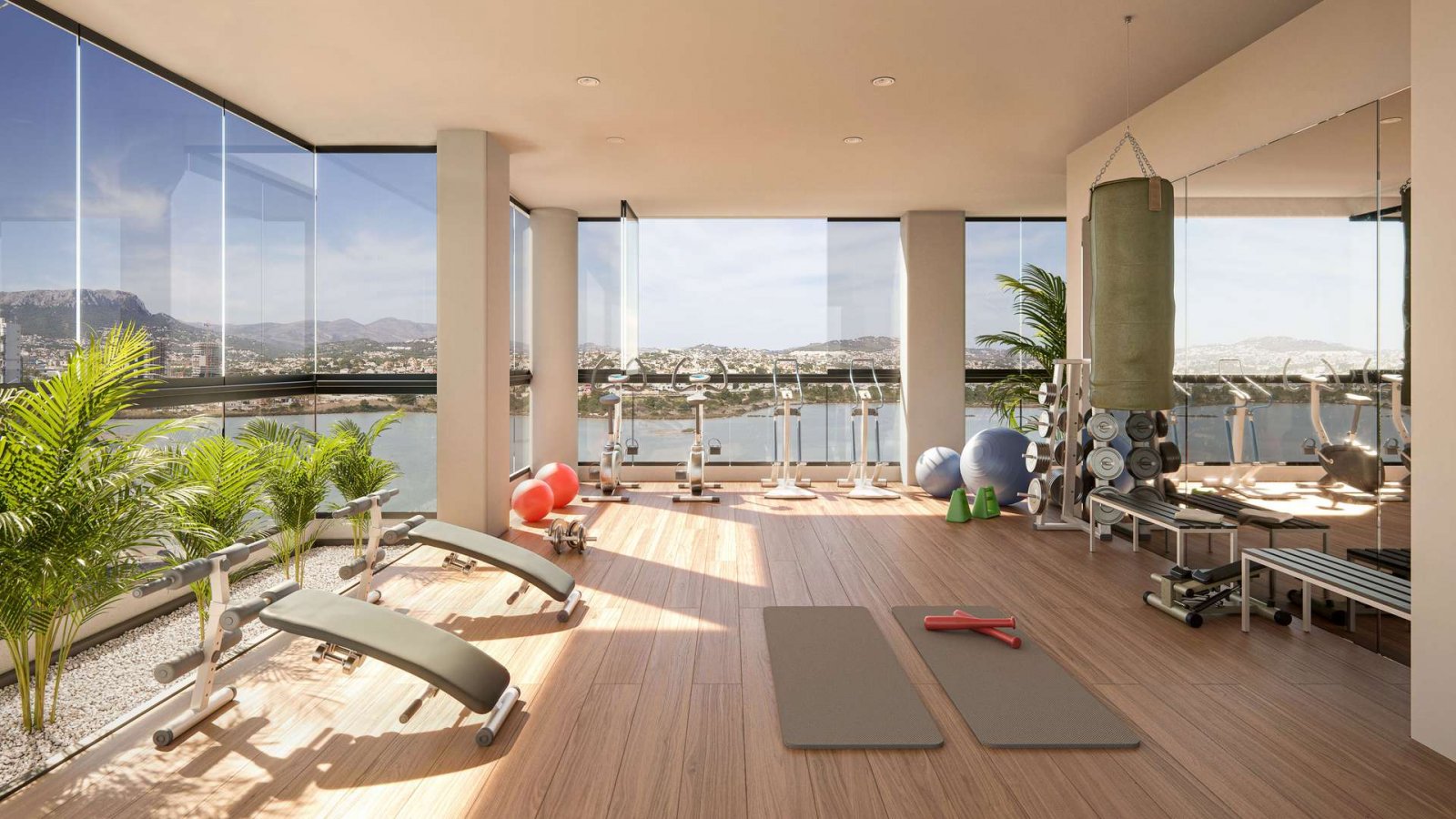 Exklusives Penthouse mit Blick auf das Meer