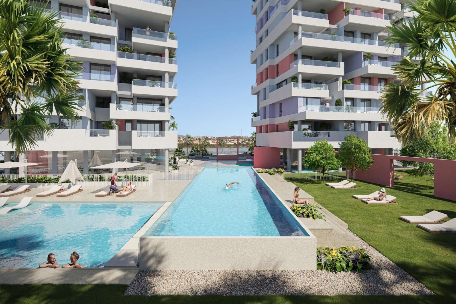 Calpe: Exklusives Penthouse mit Blick auf das Meer 