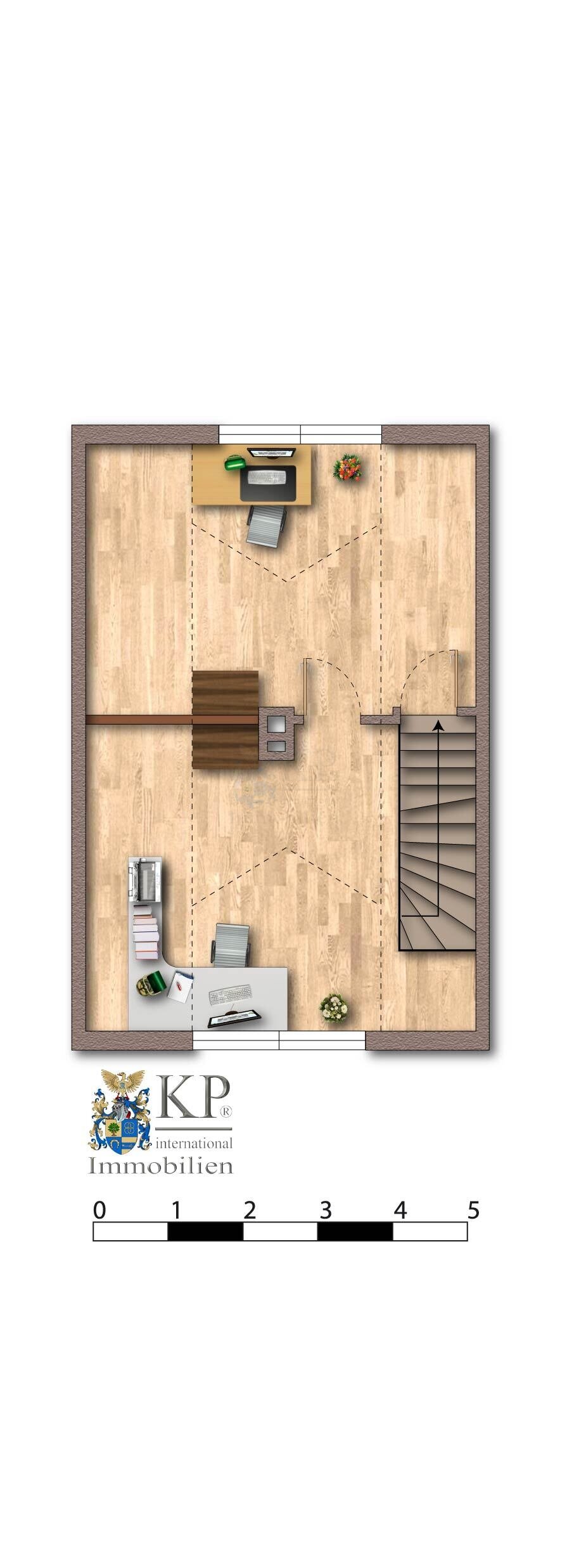 FLOOR PLAN OF THE TOP FLOOR