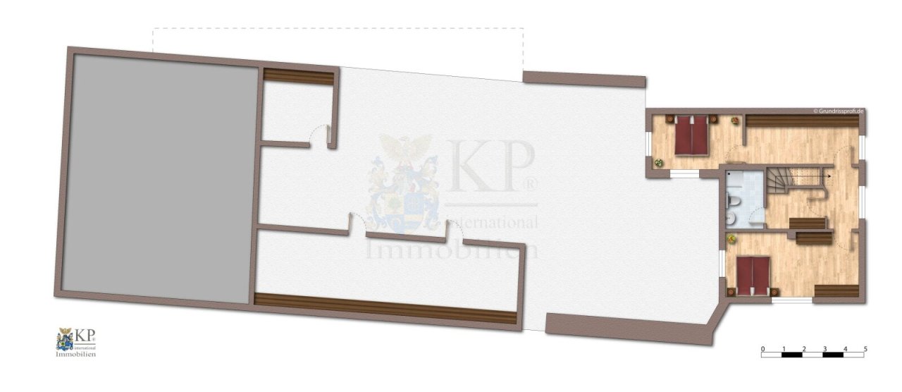 FLOOR PLAN OF THE UPPER FLOOR