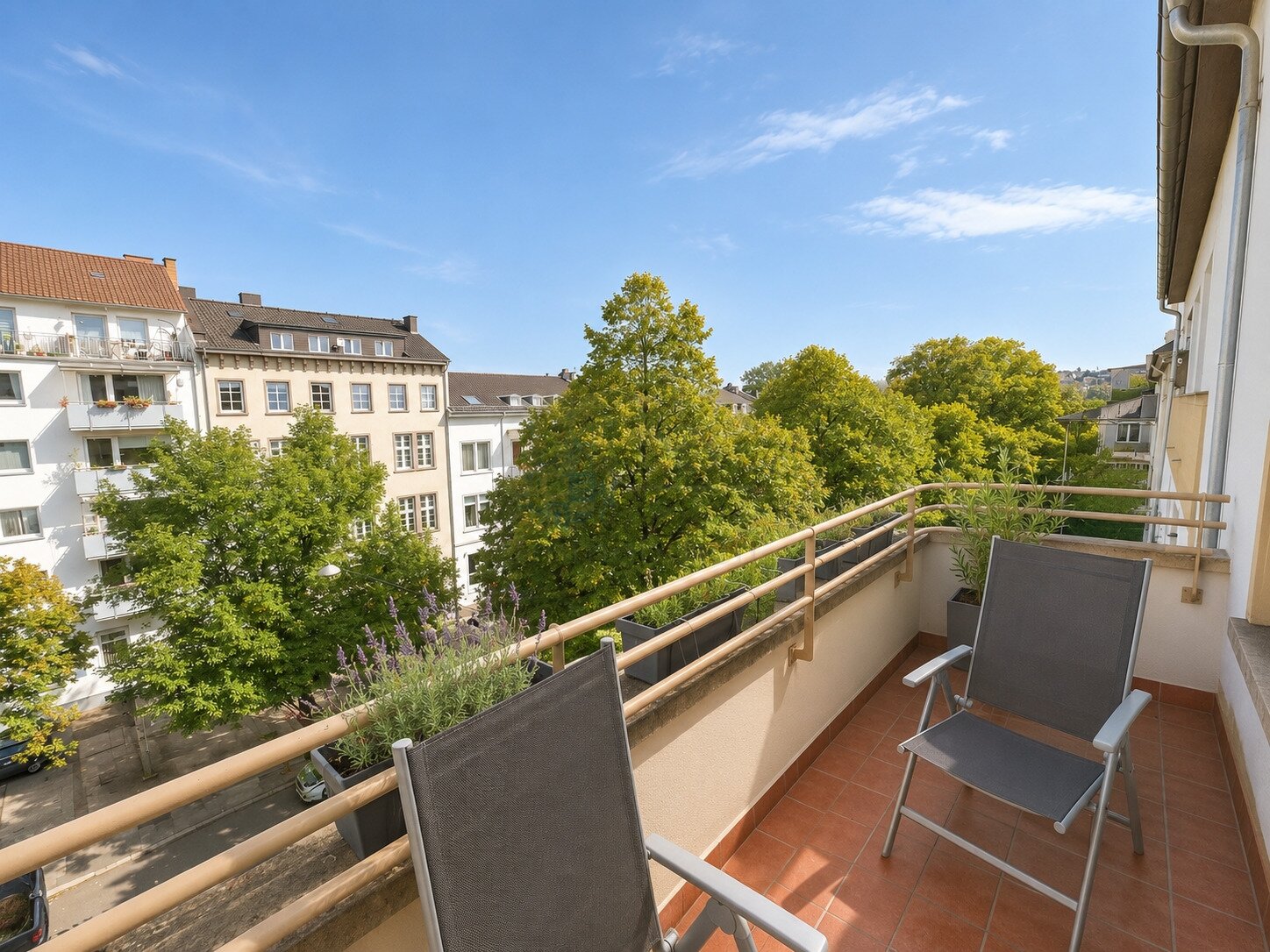 VIEW FROM THE BALCONY